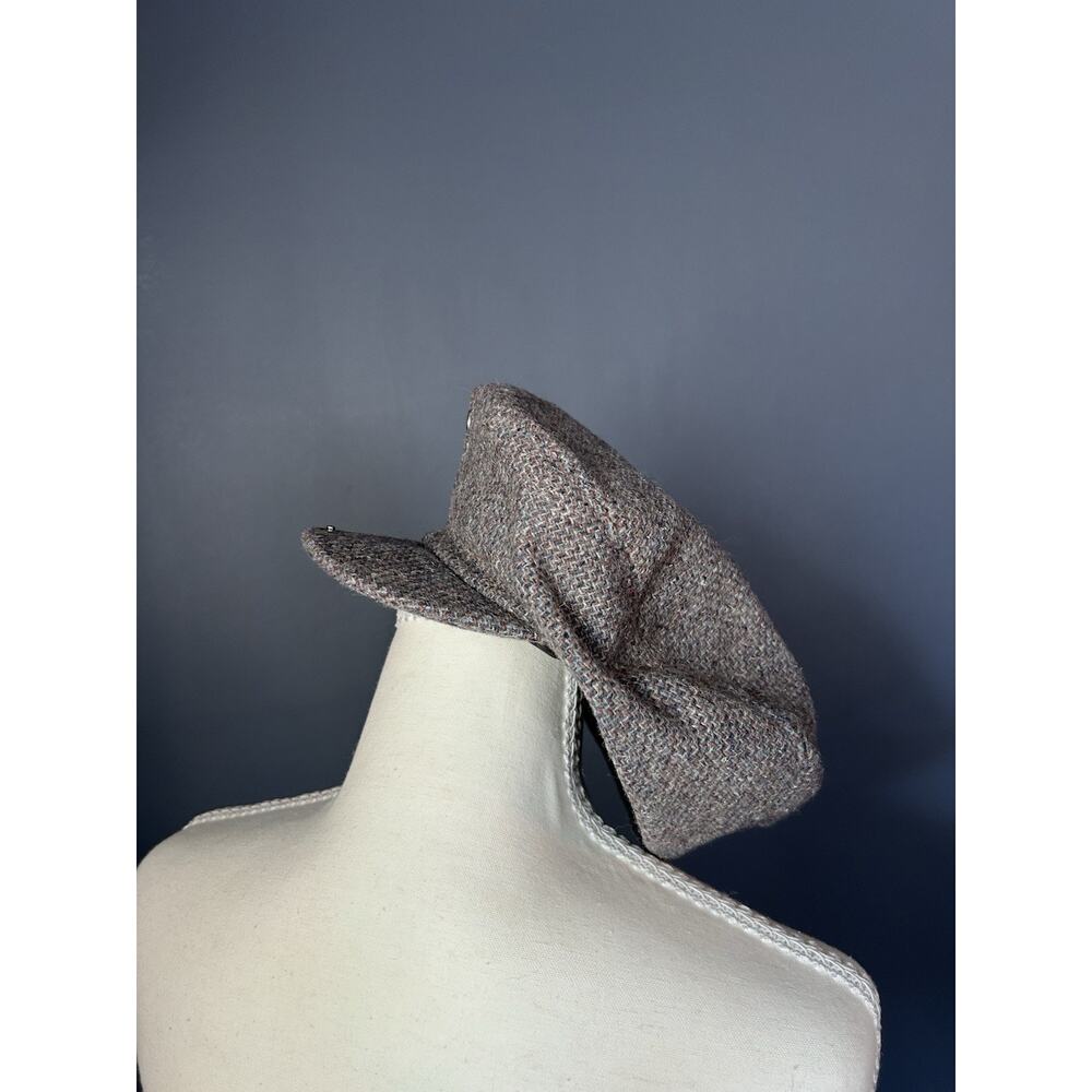Vintage Pendleton Hat Virgin Wool Cap US Made Size Medium England Europe Peaky - Picture 4 of 7